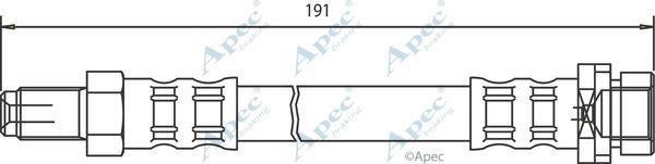 APEC BRAKING Jarruletku HOS3239